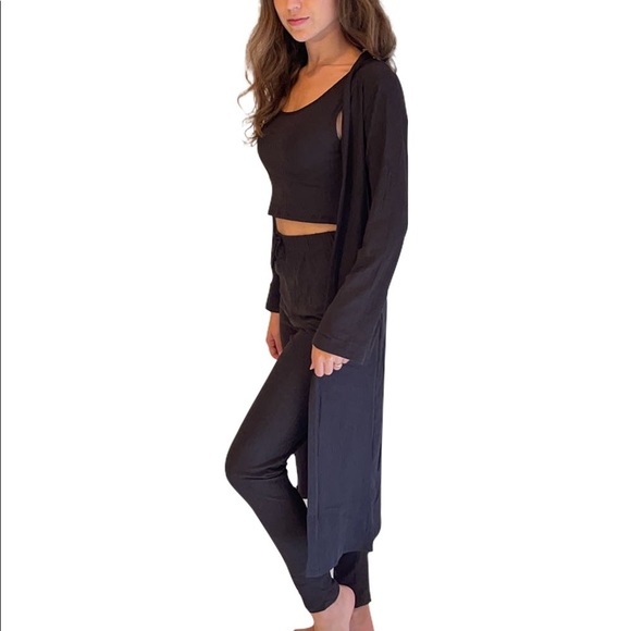 3 Piece Cardigan, Top And Pants Set - Picture 2 of 4